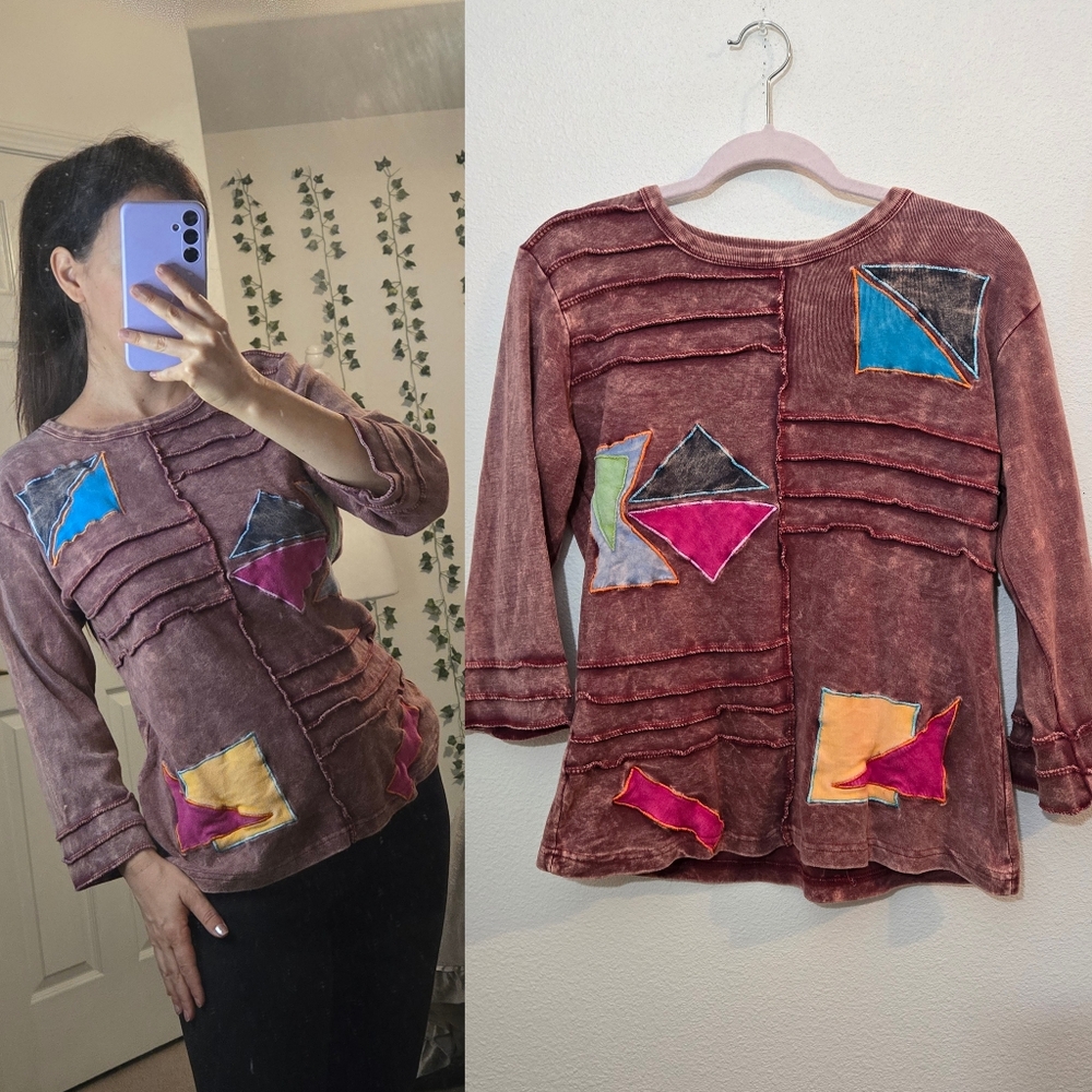 Hippie Boho Pullover Small